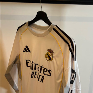 레알 마드리드 25/26 긴팔 홈 저지 아디다스 축구 유니폼 레플리카