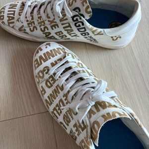 골든구스 10주년 한정판 골드이니셜 슈퍼스타 43