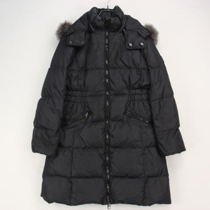 코치(COACH) 다크그레이 덕다운 롱패딩 (M)