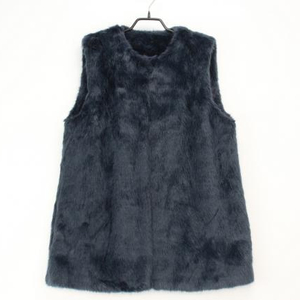 에센셜 앤트워프 인조 퍼 베스트 (85)