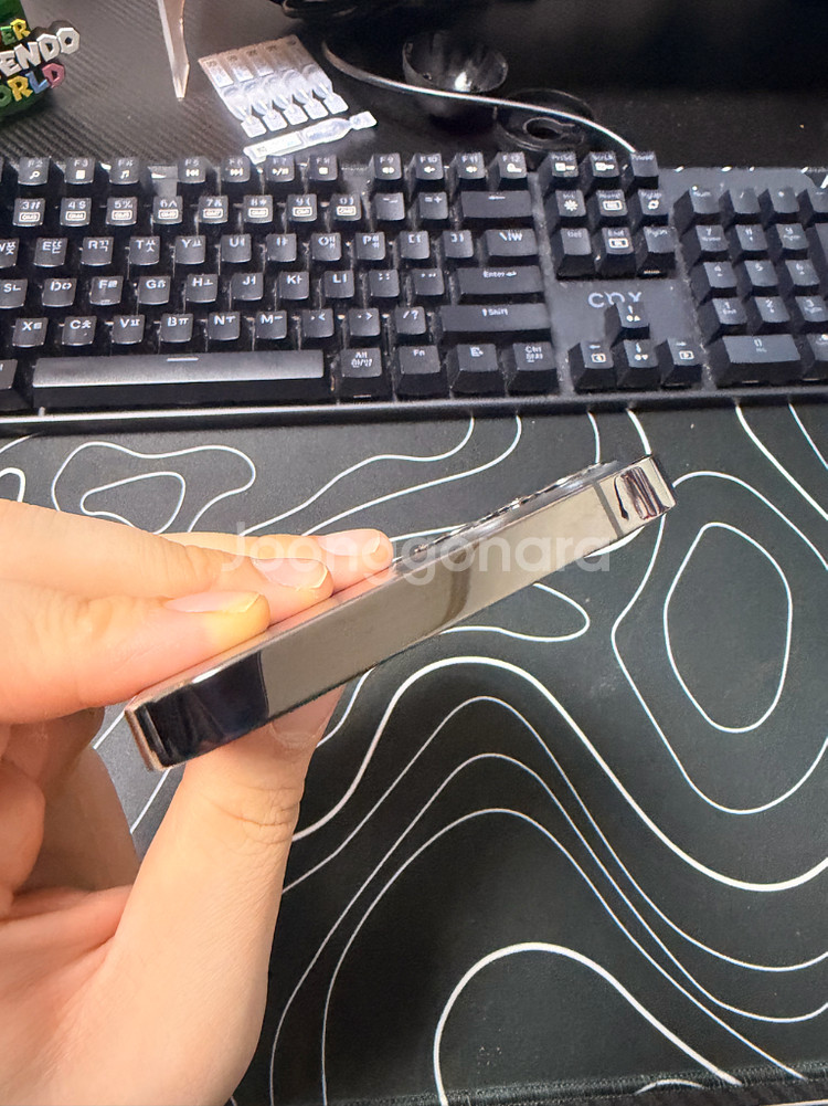 아이폰12프로 128기가 그래파이트--3