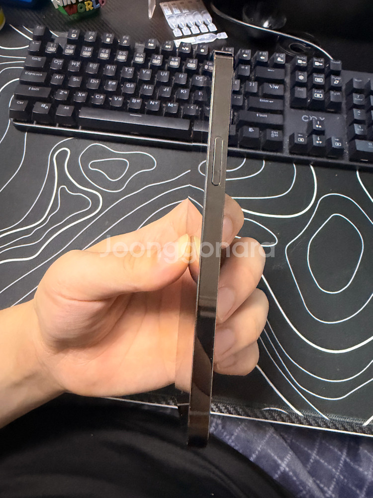 아이폰12프로 128기가 그래파이트--4