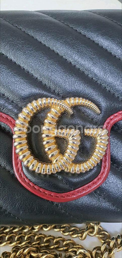 구찌 마몬트 마틀라세 크로스백 정품S급(감정O)프라다루이비통디올고야드샤넬셀린느보테가생로랑버버리발렌시아가--3