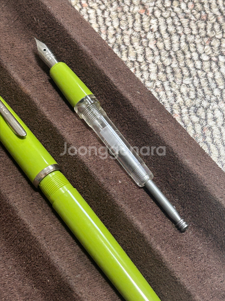 미사용 이탈리아 만년필 Studio 65 - 14K 도금 F 촉--6