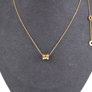 [중고명품다올] 불가리 비제로원 미니 네크리스 목걸이 로즈골드 357255