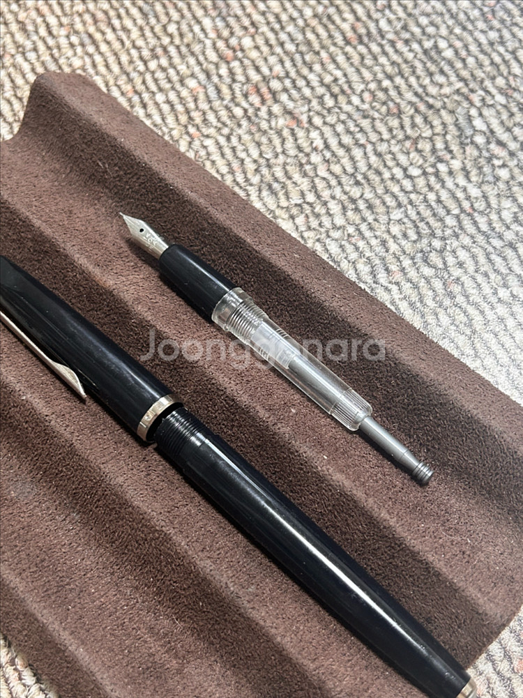 미사용 이탈리아 만년필 Studio 65 - 14K 도금 F 촉--5