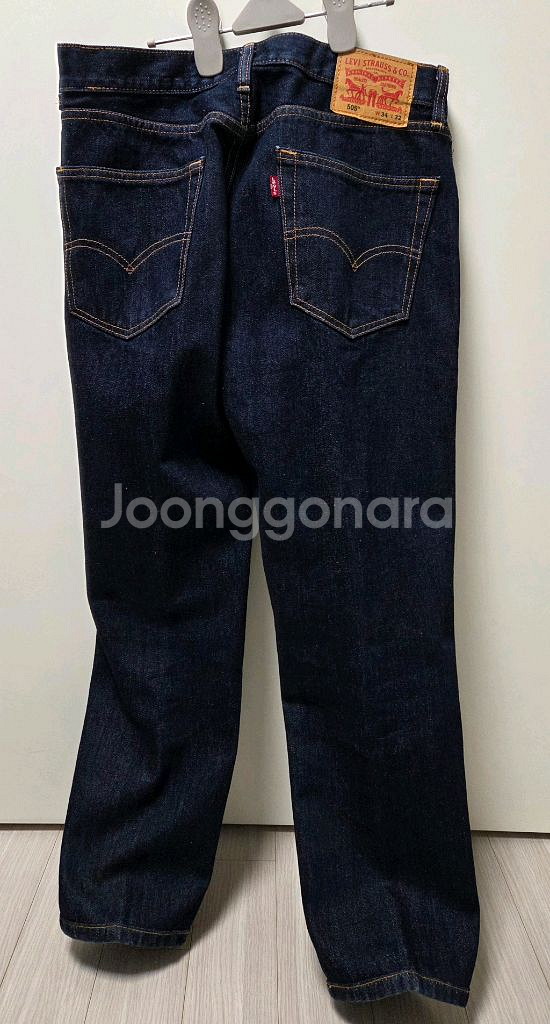 리바이스 인디고데님자켓 청셋업 72334자켓s(95), 505하의34판매--7