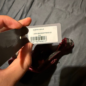 새상품) 톰포드 벨벳 와인 보타이 판매 합니다.