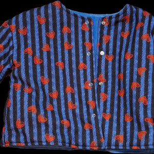 반퓰카즈 하트 퀼팅 자켓 / 새상품급