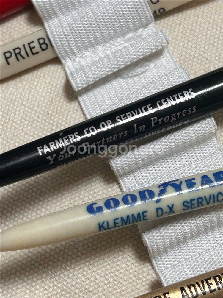 60~70년대 홍보용 볼펜 12 자루 - 수리완료--7