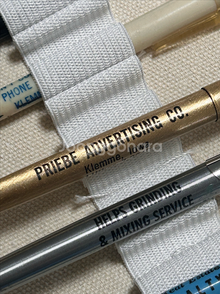 60~70년대 홍보용 볼펜 12 자루 - 수리완료--9