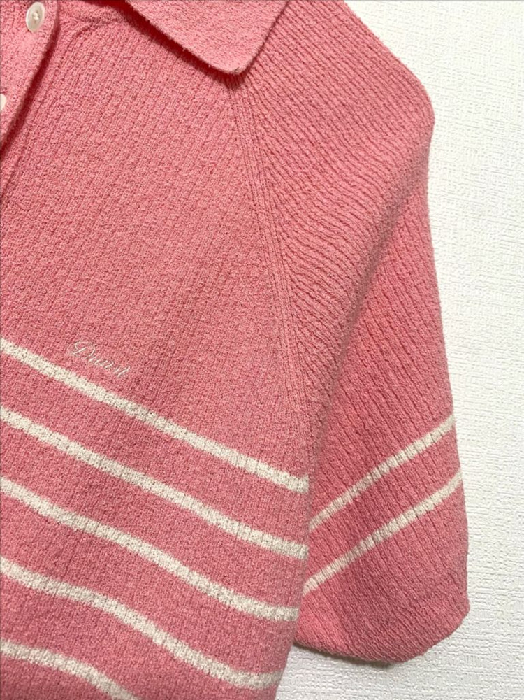 던스트 스프라이트 니트 반팔--4