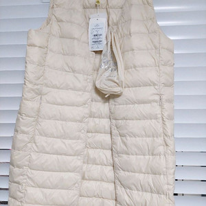 임블리 택새거 구스패딩 롱베스트 경량패딩