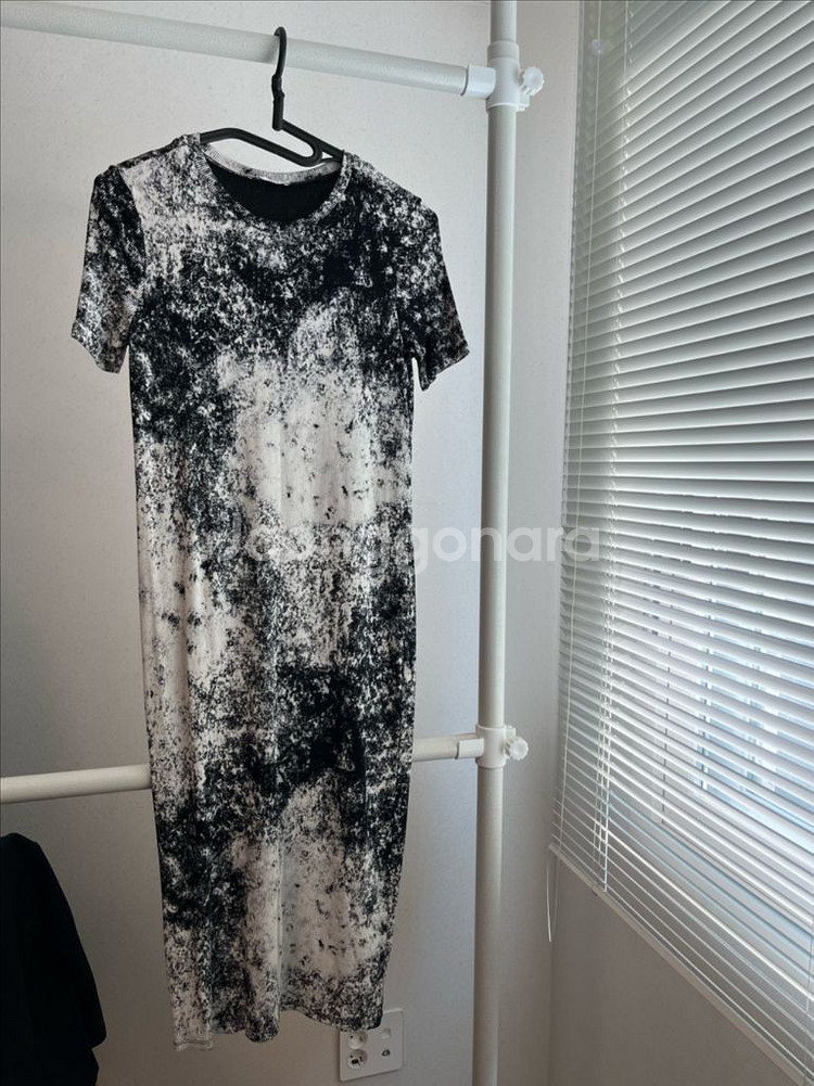 zara 자라 얇은 골지 롱원피스--0