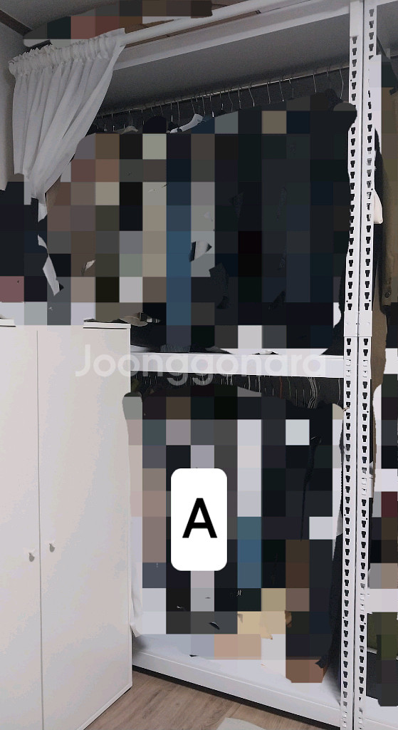 스피드랙 행거 (드레스룸, 옷장)--1