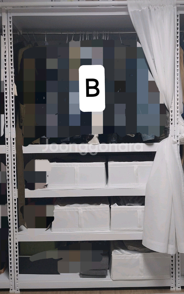 스피드랙 행거 (드레스룸, 옷장)--2