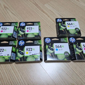 HP 잉크 카트리지 922XL & 564XL 세트