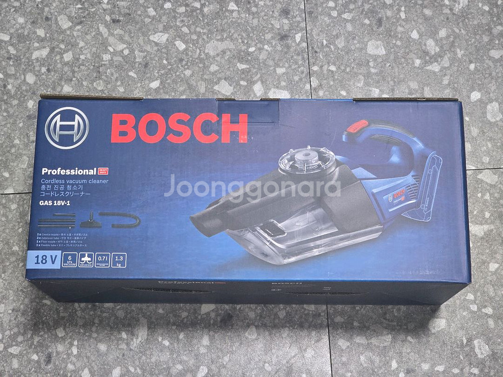 보쉬 핸디 청소기 GAS18V-1 베어툴--0