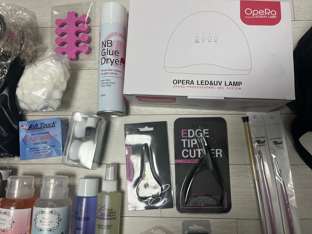 네일아트 국가자격증 네일 국시 재료 일괄판매(새상품) 이미지