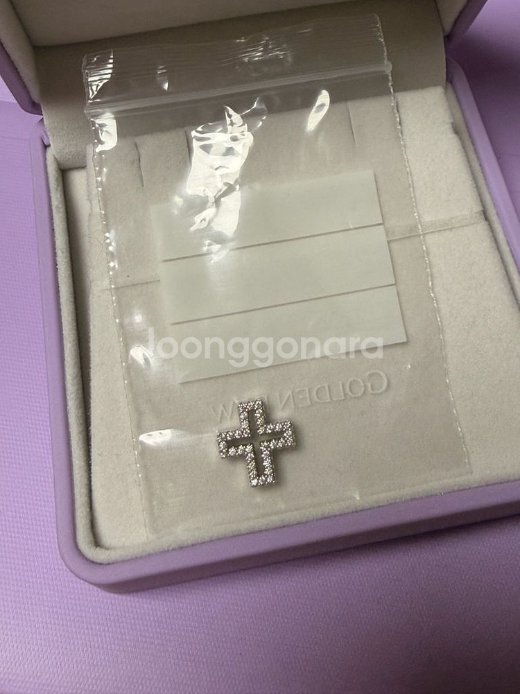 골든듀 미오뉴 펜던트 화이트골드--0