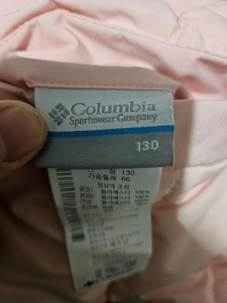 여아 콜롬비아 패딩점퍼 130 이미지