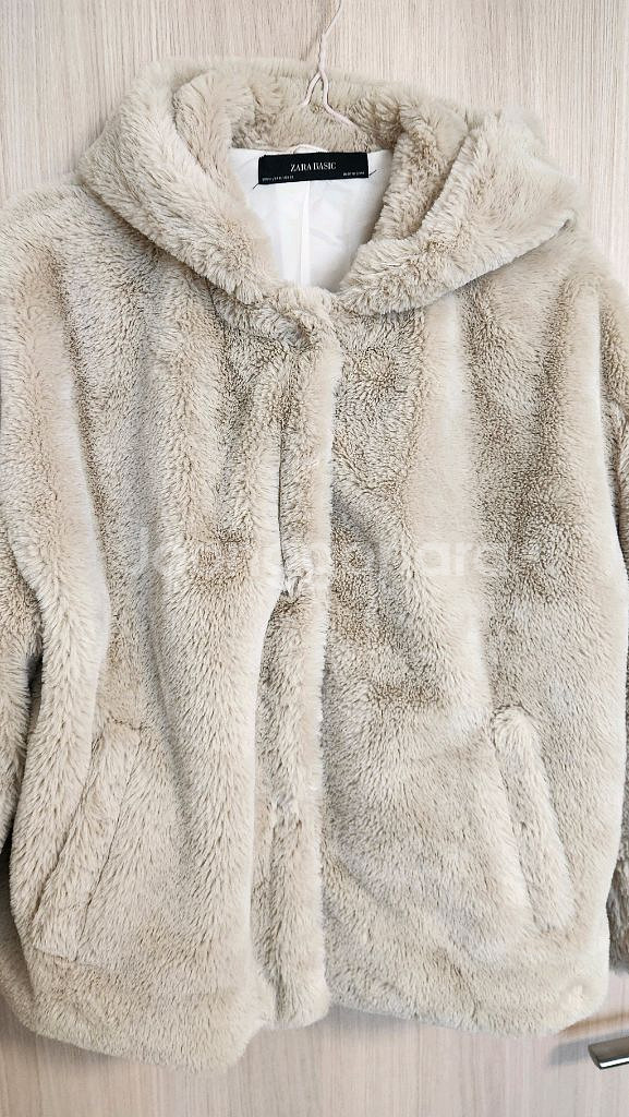 자라 여자 플리스털후드 집업자켓 겨울잠바M--3