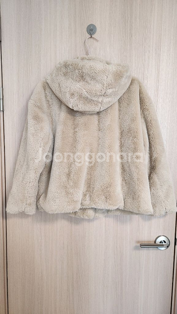 자라 여자 플리스털후드 집업자켓 겨울잠바M--5