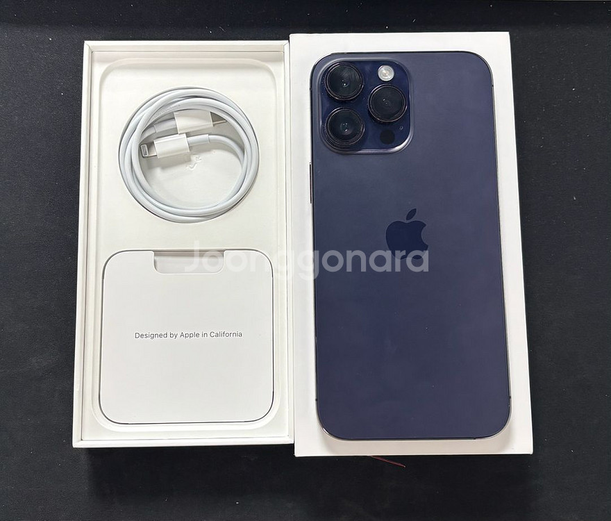 (부산중고폰)아이폰14프로맥스 128기가 풀세트판매해요--0