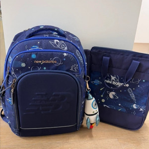 뉴발란스키즈 초등학생 책가방 신발주머니 세트