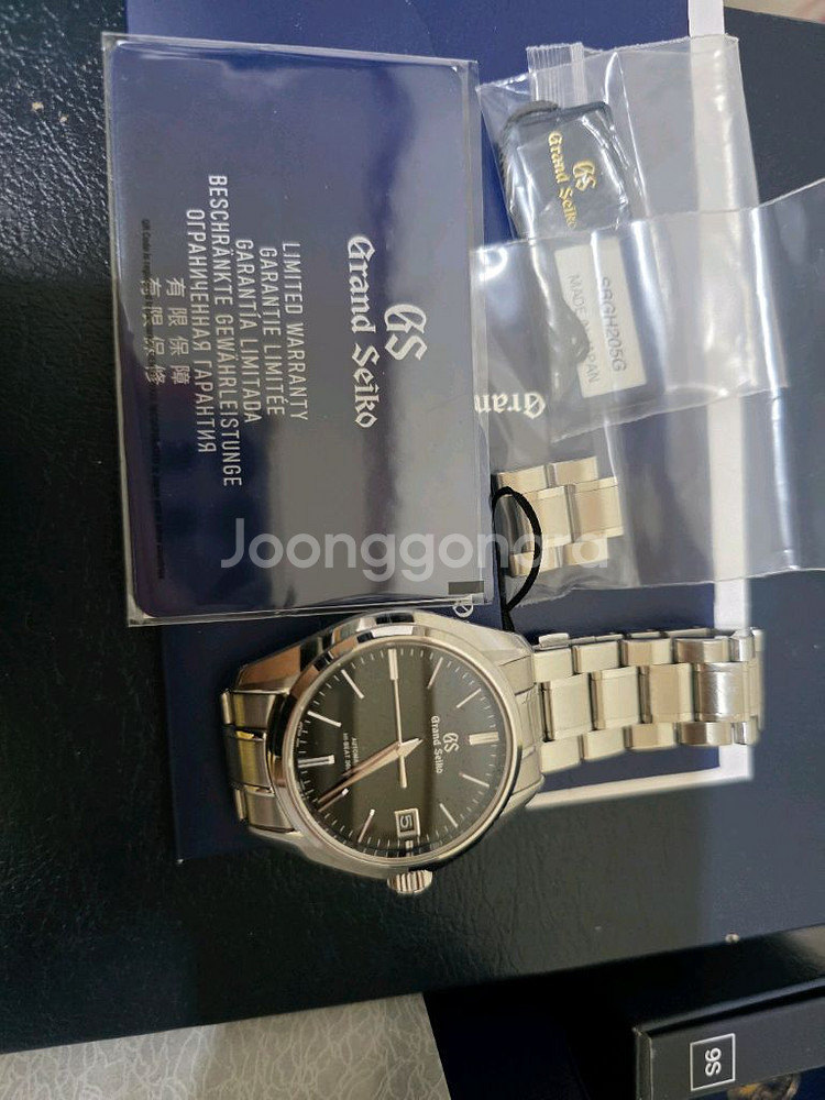 그랜드세이코 SBGH205 하이비트 오토매틱 시계--0