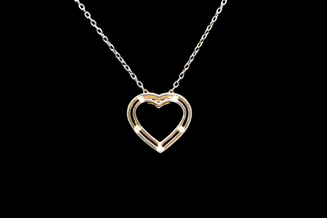 다미아니 벨에포크 쿠오레 18K 하트 펜던트 목걸이--7