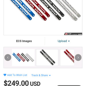 G16 840I용 스트럿바 BMS 색상 레드