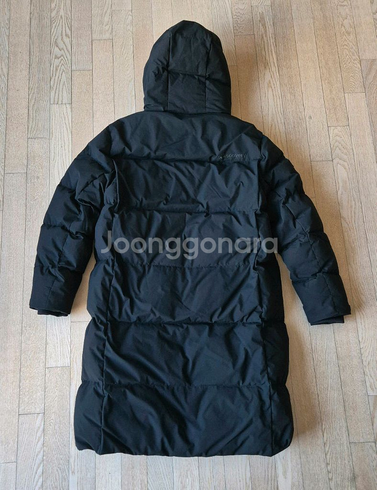 디스커버리 남녀공용 롱패딩 구스다운 패딩점퍼 110--1