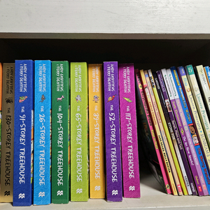 나무집 원서10권 +서비스원서15권 일괄