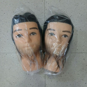 (새상품) 이용사 시험용 통가발 덧가발 천혜인