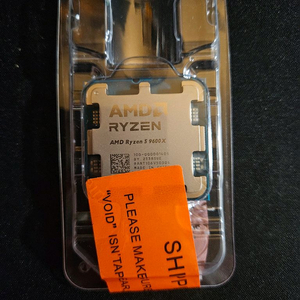 amd 라이젠5 9600x cpu (테스트한 새상품)
