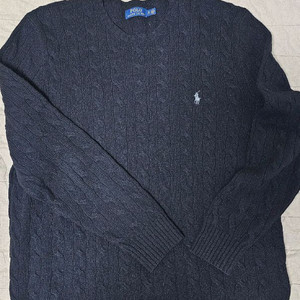 폴로 랄프로렌 케이블 남성 니트입니다
