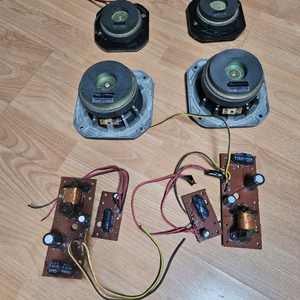 KENWOOD 스피커 유닛4개
