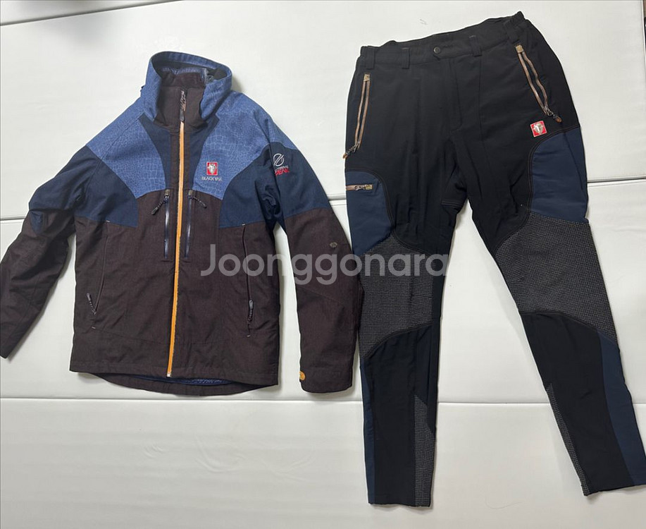 블랙야크 등산 상하의 세트--0