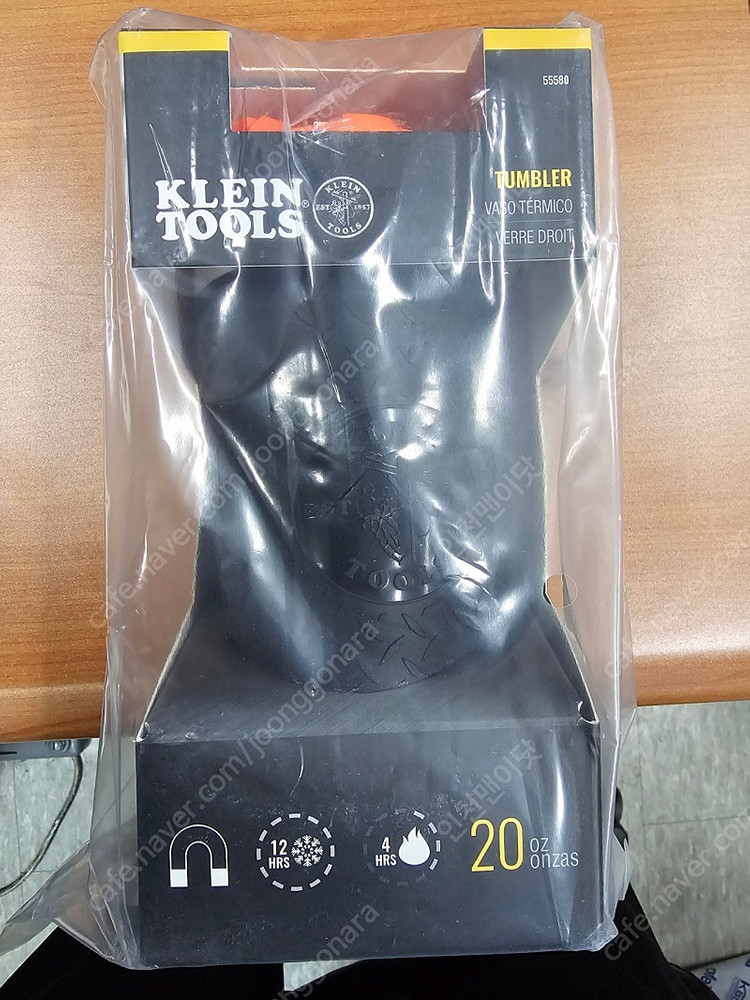 클라인툴스 텀블러, Klein Tools 55580 스테인리스 스틸 텀블러 미개봉 새상품 팝니다. 이미지