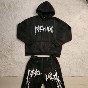 남성 기모 트레이닝 세트 (100-110) 새상품