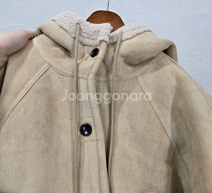 새상품) 무스탕 후드코트--4