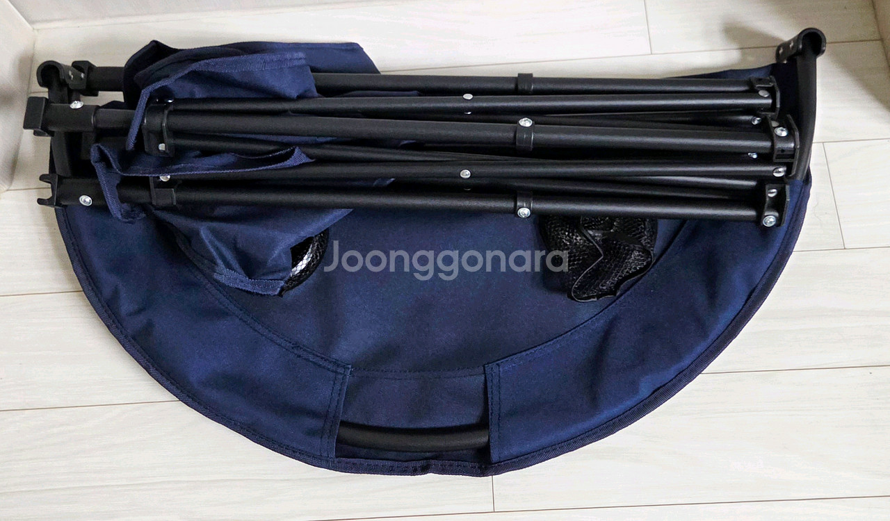 바이오템 경량 4구 컵홀더 접이식 휴대용 캠핑 테이블 미사용--3