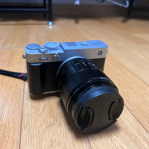 후지필름 x-e5 실버+xf33mm f1.4 r lm wr 신품급