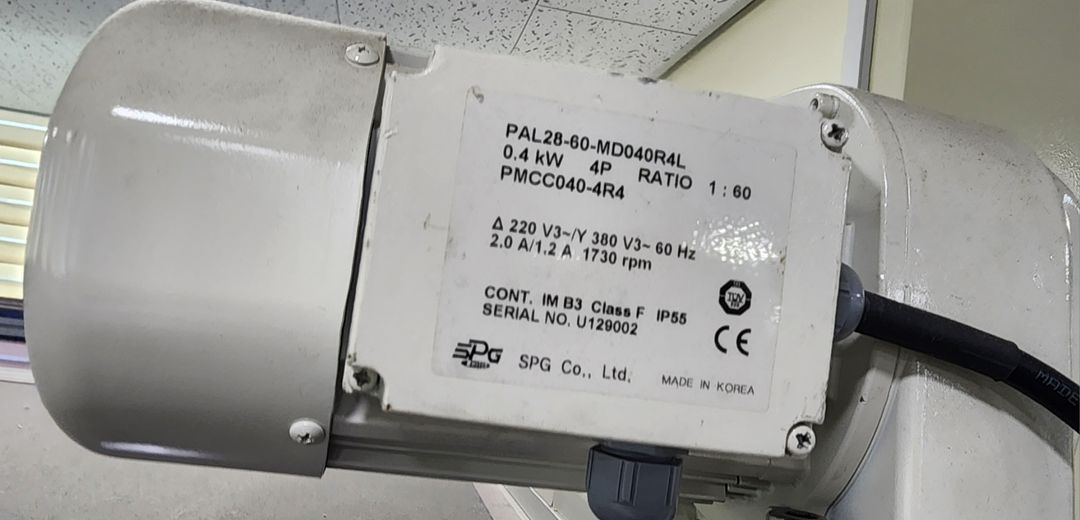 3Phase 220/380V 60Hz 0.4KW 모터--0