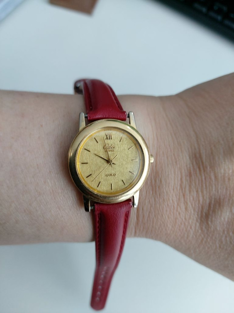 오딘 18k 골드베젤 시계--4