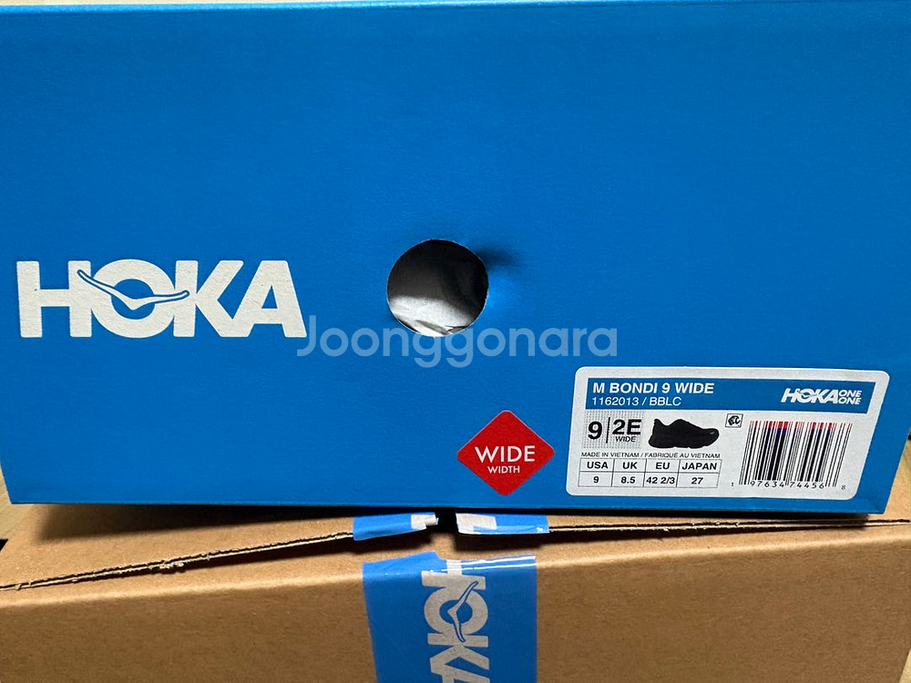 호카 본디9와이드 270사이즈 저렴하게 판매--2
