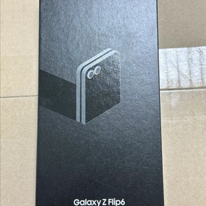 갤럭시 Z플립6 256GB 자급제 미개봉