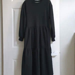 (상태좋음) 오버핏 기모 롱원피스 66~99