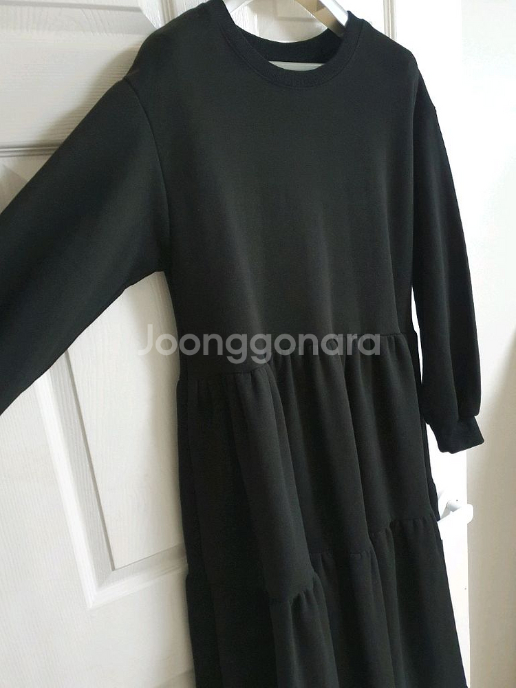 (상태좋음) 오버핏 기모 롱원피스 66~99--2